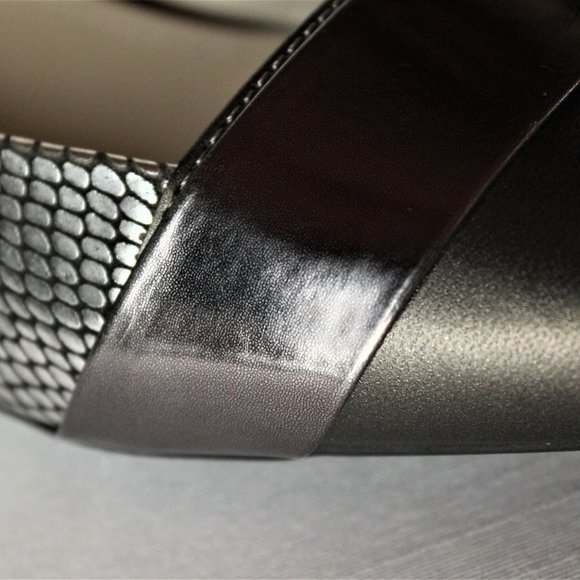 Anne Klein Finn Pump in Pewter Metallic - Picture 2 of 6